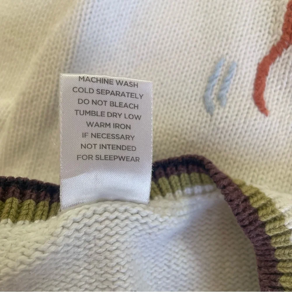 Gymboree Dog White Sweater Vest Size Size 2T